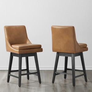Spruce&Spring Counter Height Swivel Barstool - 1 of 4