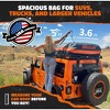 Mockins 30 Cubic Ft Roof Bag Cargo Carrier - 60"x43"x20"-Orange - 2 of 4