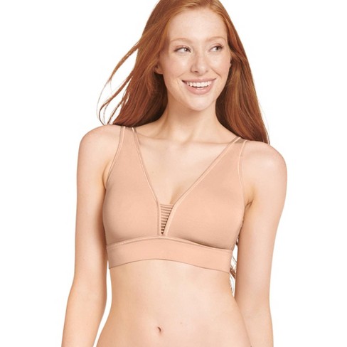 Jockey Women's Forever Fit V-Neck Unlined Bra 