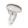 Ross-Simons Italian Sterling Silver Miraculous Medal Oval Ring - 3 of 4