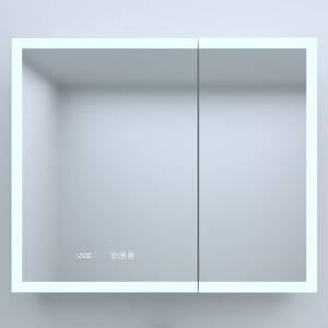 Sapphtopaz Rectangle Bathroom Mirror, Vanity Mirror with Medicine Cabinet, Recessed/Surface Mount Mirrors for Bathroom, Over Sink, Bedroom - 1 of 4