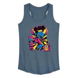 Women's - Disney - Lilo & Stitch Graphic Racerback Tank - 1 of 4