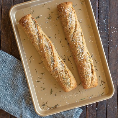 Gold Nonstick Aluminum Jelly Roll Baking Sheet