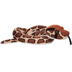 Wild Republic Snakesss Eco Burmese Python Stuffed Animal, 54 Inches - 1 of 1