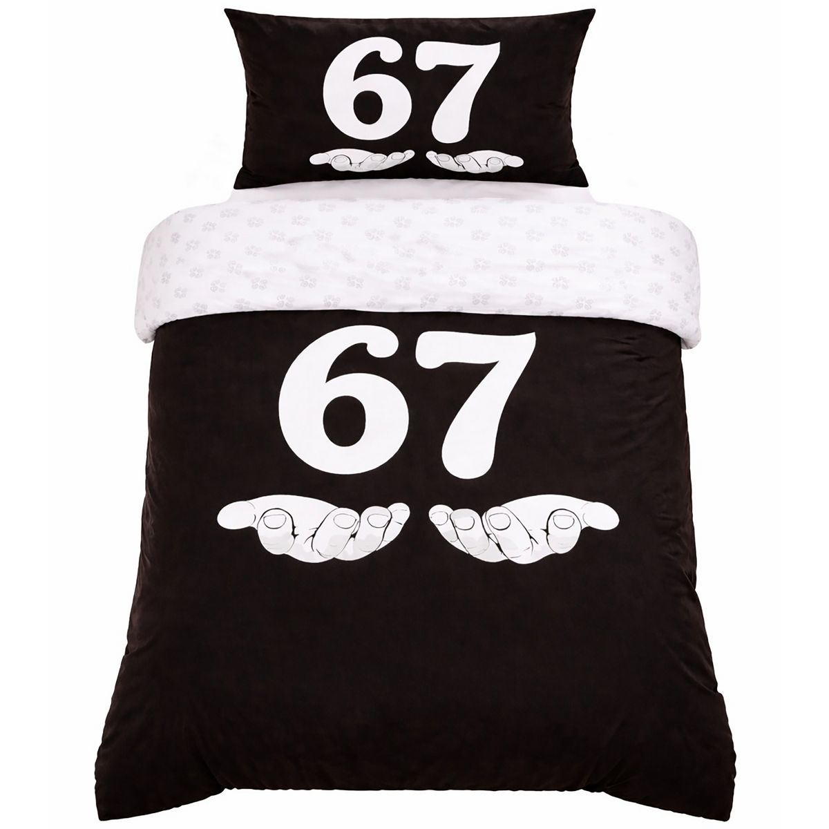Mère & Moi: 6-7 Reversible Duvet Cover Set, Machine Washable, Teen Bedding