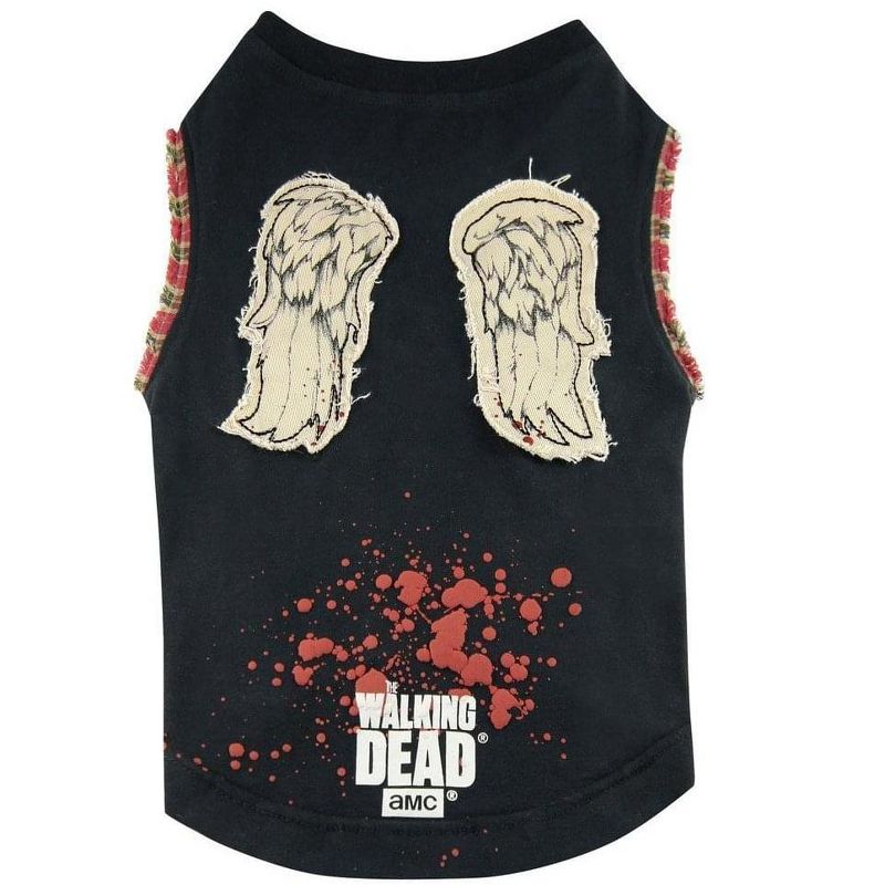 The Walking Dead Daryl Wings Dog Shirt, 1 of 2