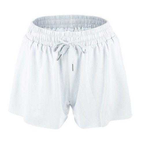 White material clearance shorts