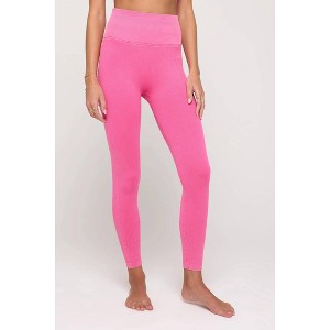 Women's Power Moves Ribbed Leggings - SPIRITUAL GANGSTER - 1 of 3