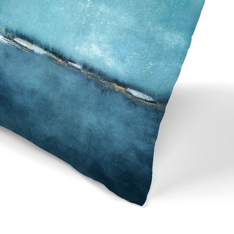 Americanflat Neutral Modern Coastal Throw Pillow By Pi Creative Art, 3 of 5