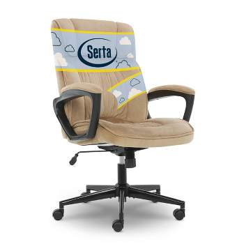 Executive Chair Velvet Microfiber - Serta