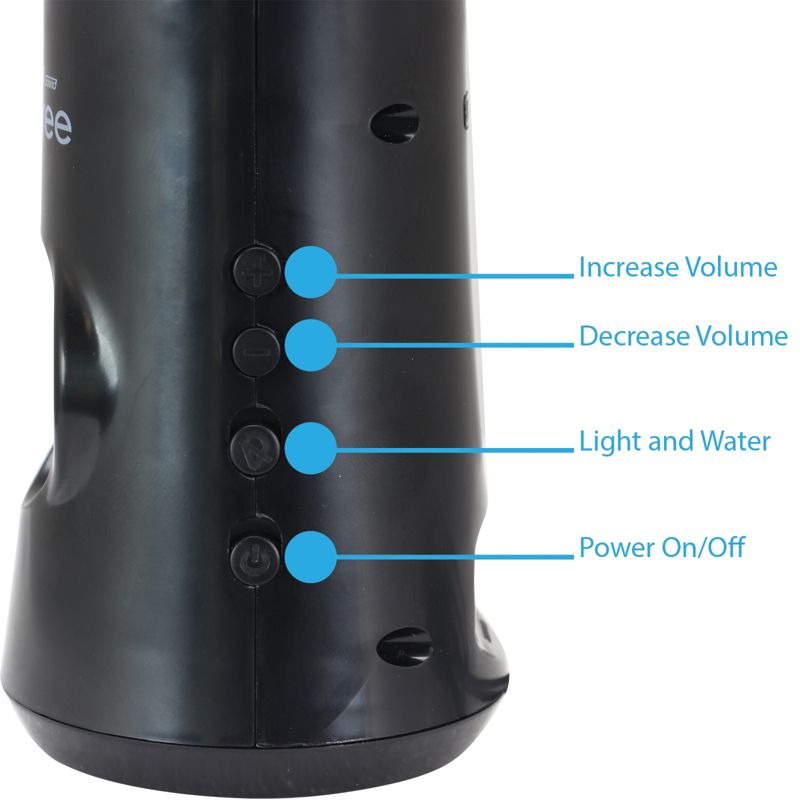 beFree Sound Multimedia LED Dancing Water Bluetooth Speakers, 4 of 5