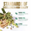 Organic Ashwagandha Capsules 2100mg Supplement w/ Black Pepper Root Powder - 180 Capsules By Nature's Nutrition - 3 of 4