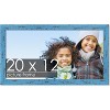 PosterPalooza | Shabby Chic Blue Picture Frame - UV Acrylic, Backing Board, Hanging Hardware Included - 2 of 4