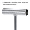 Unique Bargains Galvanized Iron Surface T Handle Meat Hooks 3 Pcs - 4 of 4