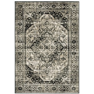Oriental Weavers Georgia 429G0 Grey/ Black Indoor Area Rug - 3'10" x 5'5" - 1 of 4