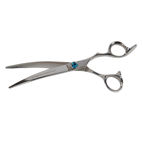 Curved dog grooming outlet shears