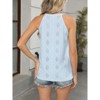 Knit Halter Tank Tops for Women Summer Crochet Lightweight Loose Cami Sleeveless Sweater Top - 2 of 4