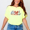 Simply Sage Market Coquette Ship Anchor Garment Dyed Tee - 2 of 4