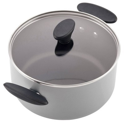 Silver 15-Piece Nonstick Aluminum Cookware Set with Tools