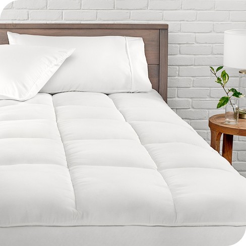 Pillow Top Reversible Mattress Pad By Bare Home Target