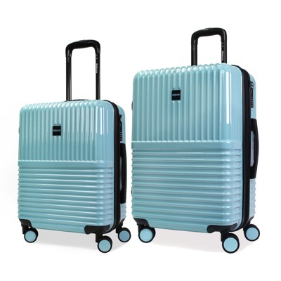 World Traveler Dejuno Tonal 2-Piece High-Quality Polycarbonate Lightweight Hardside Expandable Spinner Luggage Set with TSA Lock (20 & 24)