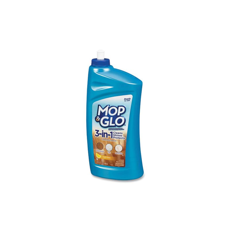 MOP & GLO Triple Action Floor Cleaner, Fresh Citrus Scent, 32 oz Bottle, 3 of 8