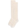Memoi Women's Track Flow Striped Knee-High Socks - 3 of 4