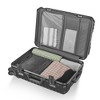 SUGIFT Carry-On Luggage Zipperless Aluminum Frame Suitcase with Spinner Wheels TSA Lock Cup Holder 20" 24" 28" - 2 of 4