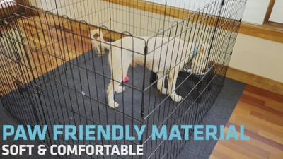 Drymate Charcoal Extra Large Waterproof Dog Playpen Mat