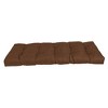 Blazing Needles, 46-inch by 19-inch Tufted Solid Outdoor Spun Polyester Loveseat Cushion - 2 of 3