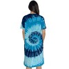 Just Love Womens Nightgown - Short Sleeve Henley Oversized Sleepwear Gown - 3 of 3