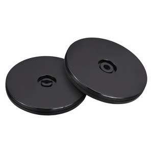 Unique Bargains Acrylic 360 Degree Rotating Durable Convenient Lazy Susan Base Turntable 2 Pcs - 1 of 4