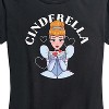 Women's - Disney Princess - Cinderella Kiss Short Sleeve Graphic T-Shirt - image 2 of 4