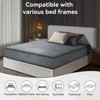 Swedrea Hybrid Mattress Breathable Medium Cooling Memory Foam Bed-in-a-Box, Black - 2 of 3