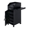 Karl Home Salon Trolley Storage Cart Beauty Hair Dryer Holder Black - 2 of 4