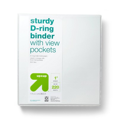 Corner Lock™ Three Pocket Binder Pockets Clear (75243)