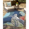 Liora Manne Frontporch Coastal Indoor/Outdoor Pillow.. - 2 of 4