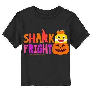 Toddler's Baby Shark Halloween Shark Fright T-Shirt