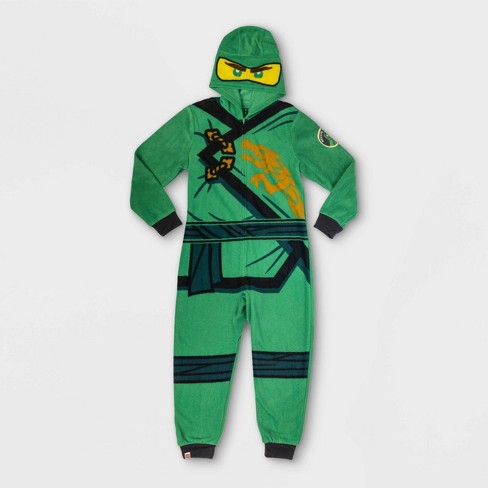 Boys' LEGO Ninjago Costume Union Suit - Green - image 1 of 3