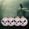 Christmas By Krebs - 67mm / 2.625" Designer Glass Baubles [4 Pieces] - 4 of 4
