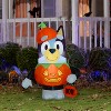 Gemmy Halloween Inflatable Bluey in Jack O' Lantern Costume, 3.5 ft Tall, Multi - 2 of 4