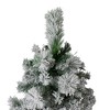 Northlight 6.5' Flocked Somerset Spruce Artificial Christmas Tree - Unlit - image 4 of 4