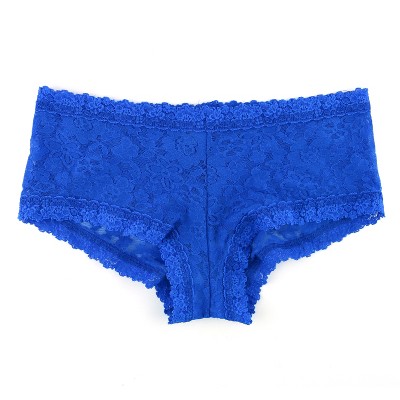 Hanky Panky Women's Daily Lace Boyshort - Medium - Bold Blue : Target