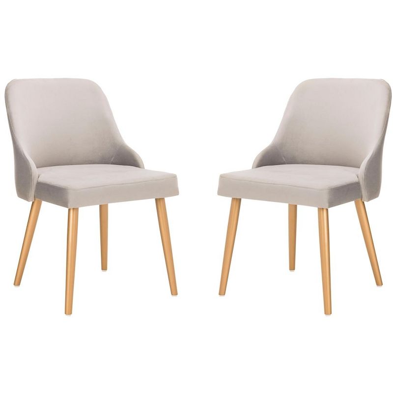 Lulu Upholstered Dining Chair (Set of 2)  - Safavieh, 1 of 10