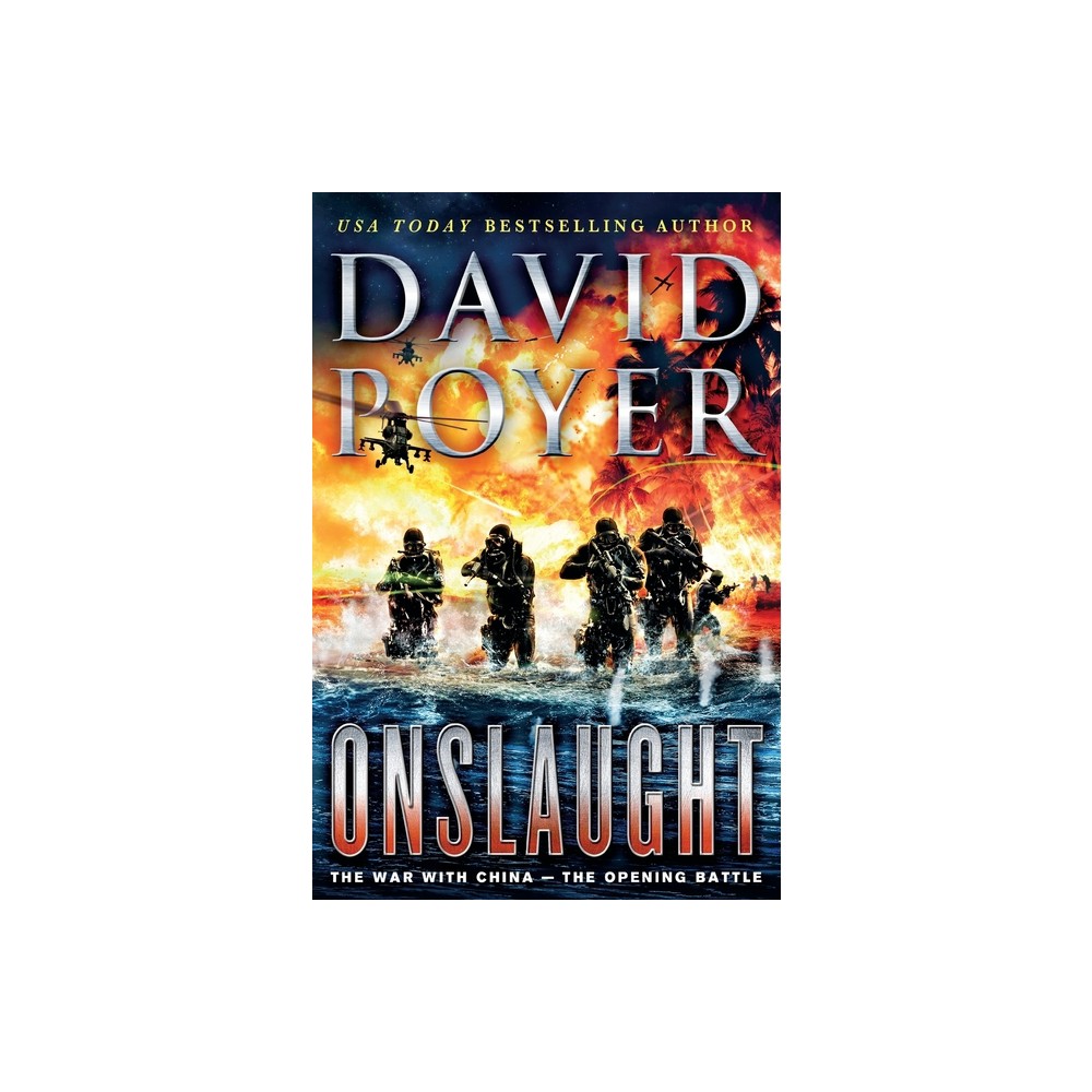 Onslaught - (Dan Lenson Novels) by David Poyer (Paperback)