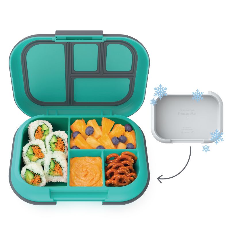 Bentgo Kids' Chill Lunch Box, Bento-Style Solution, 4 Compartments & Removable Ice Pack, 1 of 11