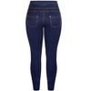 Women's Plus Size Harley Fit Regular Corset Skinny Jean - dark denim | CITY CHIC - 4 of 4