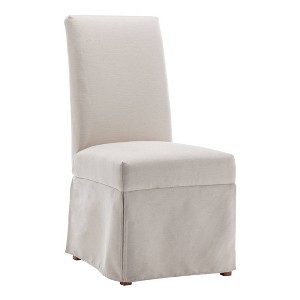 Classic Covered Armless Dining Chair - WOVENBYRD - 1 of 4