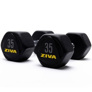 ZIVA RPU Hexagon Dumbbell 2pc - 1 of 4