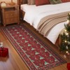 Christmas Rug Machine Washable, Ultra Soft Non Slip Stain Resistant Low Pile Area Carpet for Living Room Bedroom Dining Office - 3 of 4